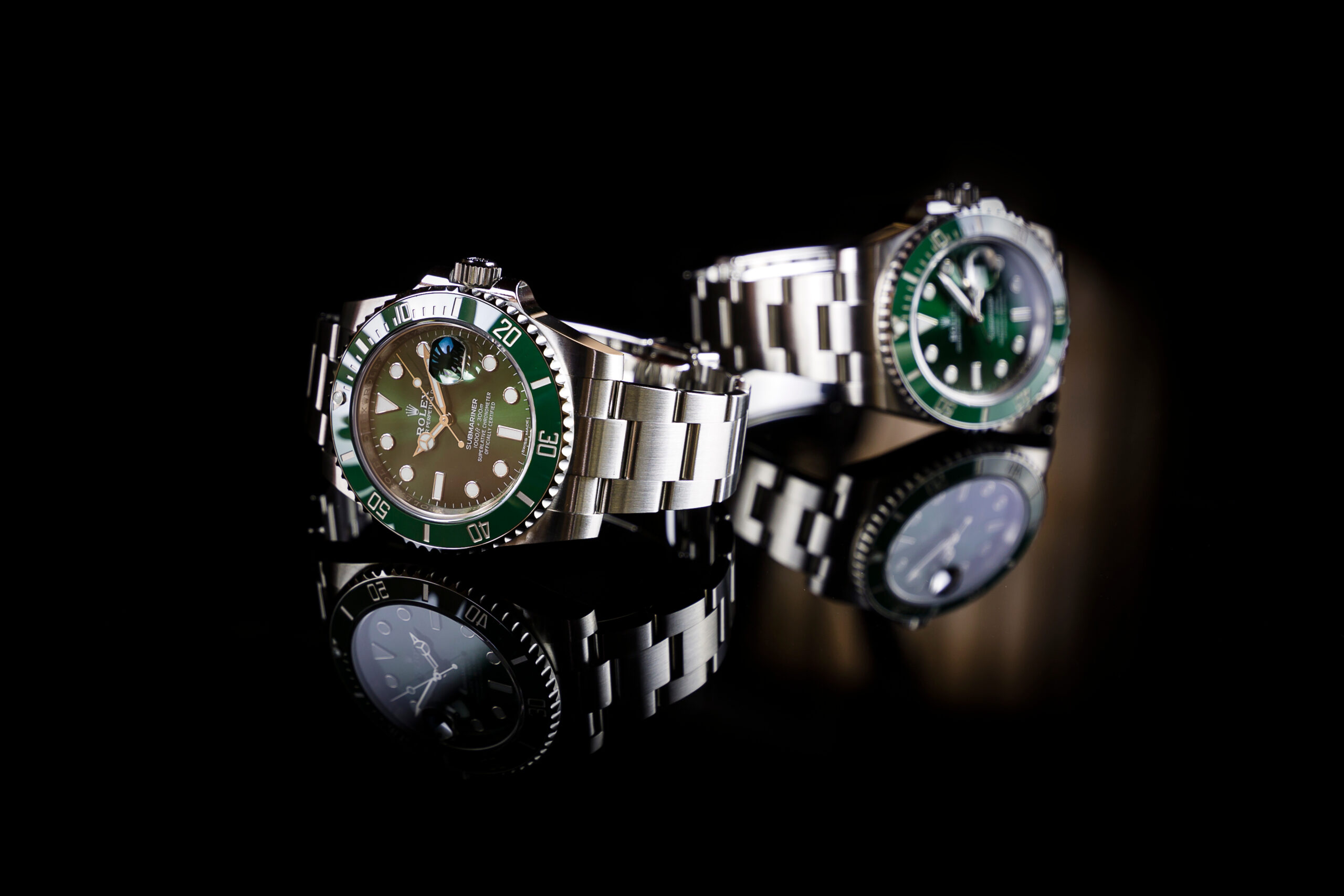 Thailand,-,August,19,,2018:,Rolex,Watch,Isolated,Black,Background